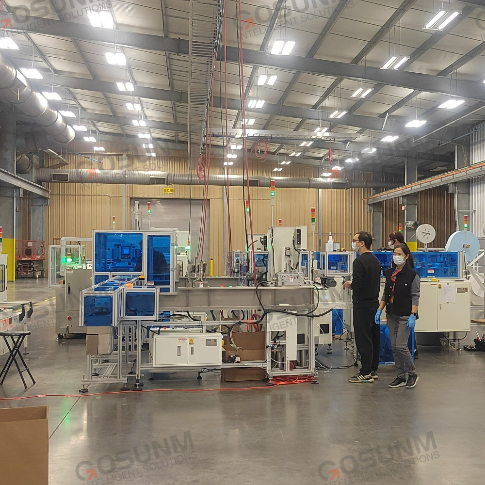 KN95 Mask Machine Detection Packing&Sealing Production Line