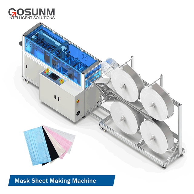Automatic Flat 3ply Mask Sheet Main Body Machine