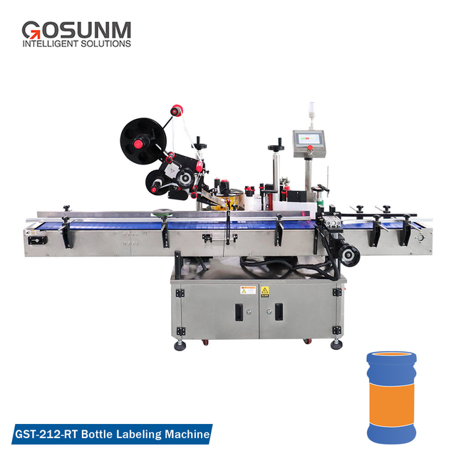 Flat Labeling + Round Bottle Positioning Labeling Machine